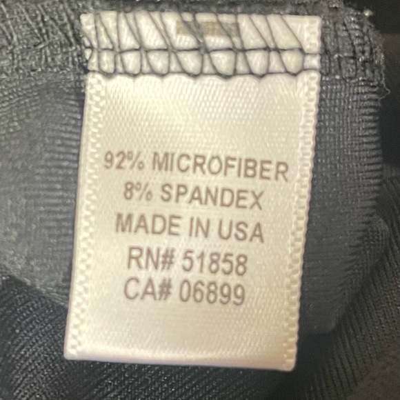 Judy P black A-line V neck dress with 3/4 sleeves medium - Picture 11 of 12